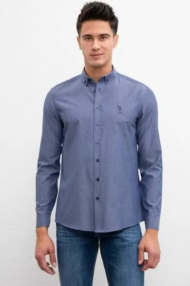 U.S. POLO ASSN. Мужской тканый гомлек
