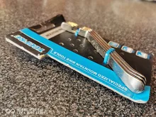 Palanca de palanca de neumático de ciclismo, herramientas de reparación de acero inoxidable JC, palanca de Metal tipo bicicleta de montaña, 3 uds.