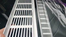 Perforated-Sheet Ventilation-Grille Vents Aluminum-Alloy Web-Plate