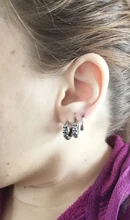 ZS-pendientes redondos Punk Rock para hombre y mujer, de acero inoxidable orejera, aretes de acero quirúrgico, Piercing para la oreja, 1 par