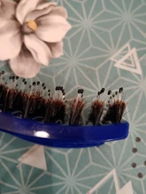 Peine para masaje del cuero cabelludo para mujer, 7 colores, cerdas de nailon, cepillo de pelo rizado húmedo, cepillo de pelo para salón, herramientas de estilo de peluquería