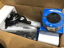 ANDELI MIG-270E MIG/ascensor TIG/MMA 3 en 1 multifuncional de soldadura portátil soporte de la máquina No de soldadura de Gas de 220V