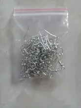 Accesorios de joyería Diy, ganchos para pendientes de tono dorado/plateado/bronce/plateado de 20x18mm