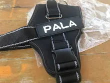 KOMMILIFE Nylon perro personalizado arnés transpirable Pet K9 arnés para perros perro mascota reflectante conjunto cuello de la correa de perro