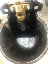 Automatic sheep water bowl cast iron drinking goat lamb drinker water bowl with copper