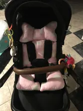 cojin silla bebe Cojín de asiento de cochecito de bebé cuatro estaciones cojín de asiento suave carrito de niños colchoneta para Niños Accesorios de forro de carro Coussin Poussette colchoneta carro bebe