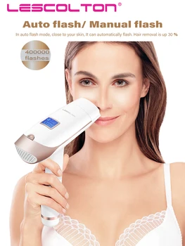 

Lescolton T009i 2in1 IPL Laser Hair Removal Epilator LCD Display Machine T009i Permanent Bikini Trimmer Electric Epilator