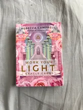 44 unids/pack trabajo tu luz tarjetas de Oracle inglés completo fiesta jugando cubierta de tarjeta de juego de mesa orientación adivinación de Tarot tarjetas