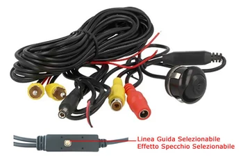 

Reverse Camera rear front adjustable 360 degree guide line and mirror effect optional