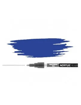 

MARKER ACRYLIC AMSTERDAM TIPPED 3-4 MM COLOR ULTRAMARINE BLUE