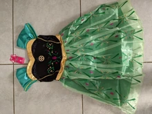 Vestido de Anna para niña, disfraz de Reina o princesa de nieve, ropa de Halloween, cumpleaños, Carnaval