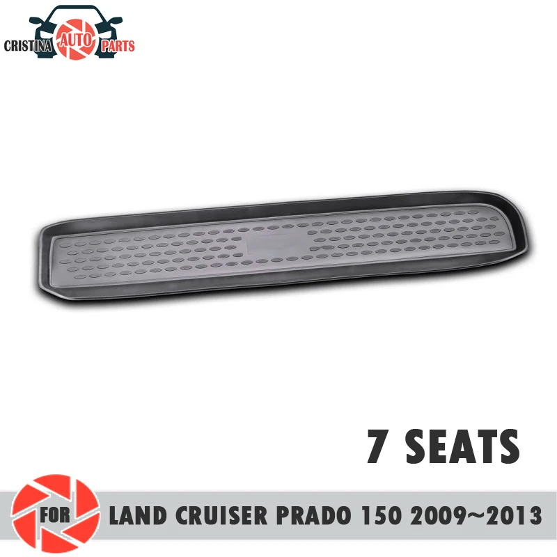 Коврик для багажника Toyota Land Cruiser Prado 150 2009 2013 7 сидений напольные коврики