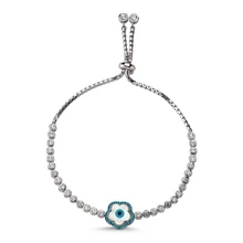 Серебро 925 пробы жемчуг Papatyalı водотока Лифт браслет