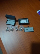 SAVOYSHI-gemelos de camisa de alta calidad para hombre, diseño redondo de bronce, gemelos de Metal Vintage, regalo, nombre de enagraveo gratis