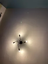Ceiling-Lights Lampara Loft Nordic-Pipe Bedroom Retro Vintage Techo Iron for Living-Room