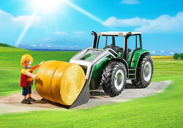 Playmobil. Tractor With Trailer 6130. Playmobil Playmobil Original. - Figures - AliExpress