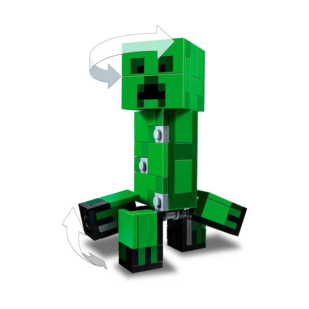 LEGO®Minecraft™BigFig Creeper™And The Ocelot 184 piece adventure leisure hobby gift realistic toy lego osela bigfig creeper LEGO®Minecraft™BigFig Creeper™And The Ocelot 184 piece adventure leisure hobby gift realistic toy lego osela bigfig creeper