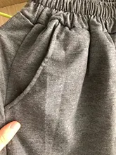 QWEEK-pantalones de chándal para correr para mujer, de cintura alta holgado Pantalón deportivo, informal, de talla grande