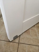 Door-Stopper Non-Punching-Sticker Rubber Stainless-Steel Magnetic NAIERDI Hidden Floor-Mounted