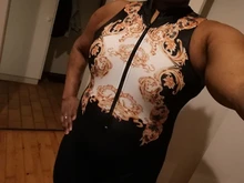 Mono sin mangas con estampado barroco para mujer, Pelele con cremallera frontal, mono Sexy de verano para discoteca