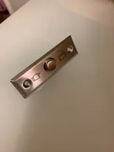 Interruptor de apertura de botón de salida de puerta, sin COM, NC, sistema de Control de acceso de luz LED para puerta de entrada, táctil abierto