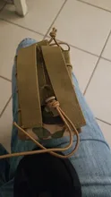 Bolsa táctica Molle para munición M4 M14 AK Airsoft, estuche de bolsillo abierto para Rifle, estuche para pistola Mag, accesorios de caza