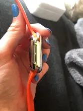 Funda protectora para apple Watch, funda de 44mm/40mm para iwatch de 42mm/38mm, accesorios de parachoques para apple watch series 6 5 4 3 SE