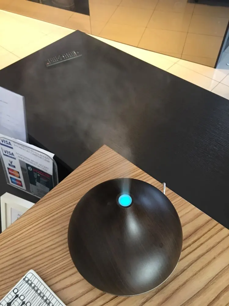 Wood Patterned Ultrasonic Oil Diffuser