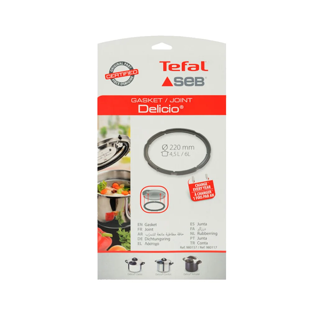 Tefal Delicio Pressure Cooker Rubber 4,5 - 6 Lt 980157 Delicio Classic,  Delicio Comfort - Pressure Cookers - AliExpress