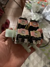 Closed-Water-Drain-Valve Electromagnetic-Valve Solenoid DN20 Plastic Normally 1 DC 12V