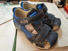 Apakowa-zapatos de Punta cerrada para niños pequeños, sandalias ortopédicas deportivas de cuero pu, zapatos de verano, 2019