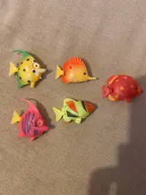 Lifelike Plastic Artificial Moving Floating Fishes Ornament Decorations for Aquarium