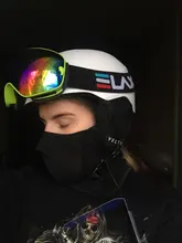ELAX-Gafas de esquí antiniebla de doble capa, gafas de esquí para nieve y Snowboard, gafas de motonieve para deportes al aire libre