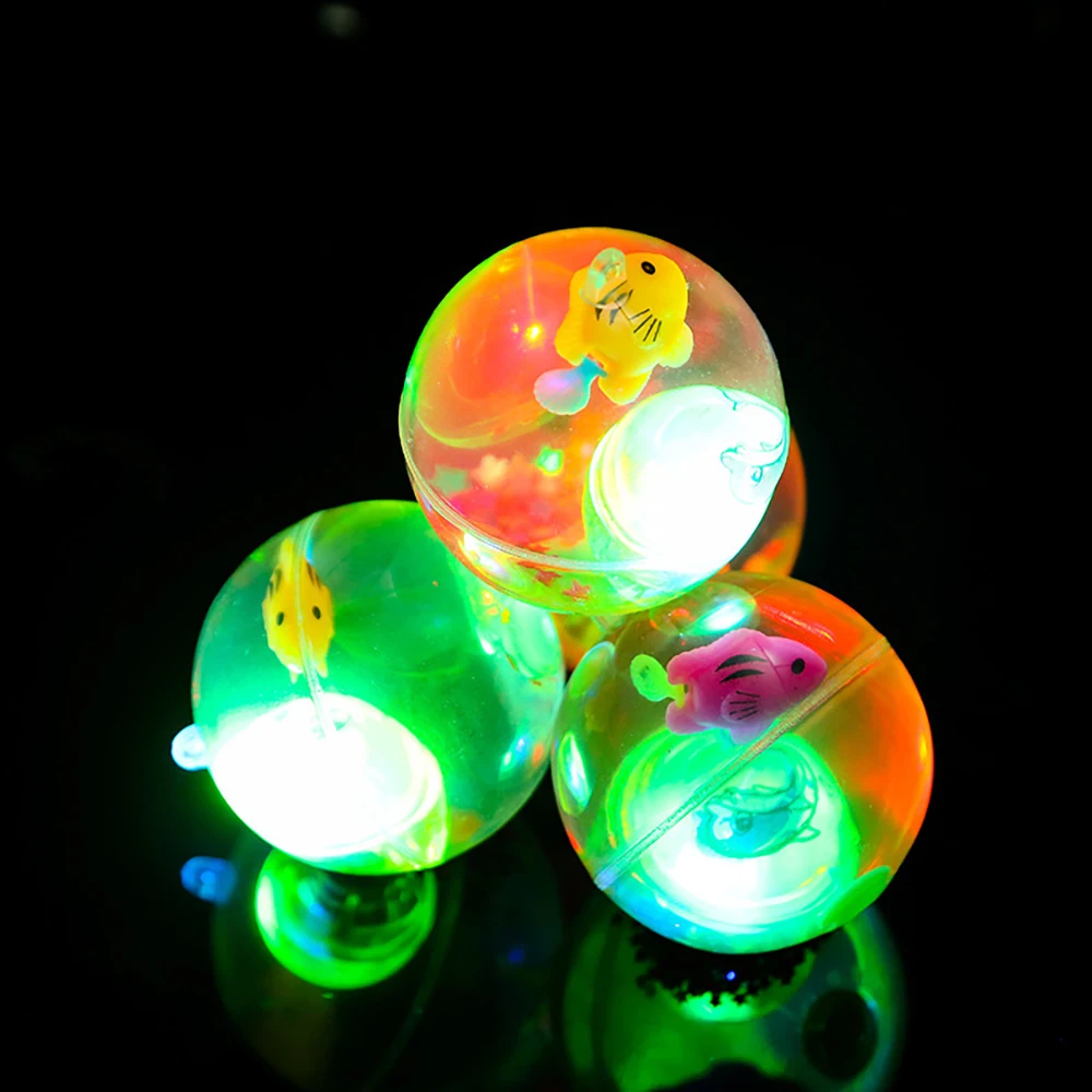 Bola Bouncy Luminosa Crianças Ao Ar Livre Brinquedos Flash Bola De Cristal  Com Botão Cor Da Bateria Brinquedo Aleatório Bola De Cristal Luminosa  Bouncy - Bolas De Brinquedo - AliExpress