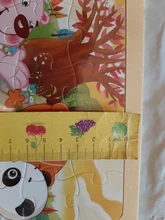 Rompecabezas de madera de 24 rebanadas para niños y adultos, juguetes educativos de madera para aprendizaje, juegos educativos de ensamblaje ambiental