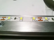 Tira de luces LED resistente al agua, 1/2/3/4/5M, IP65, 5630 SMD, DC12V, 60Led/M, 5730 Bar, luz Flexible más brillante que la cinta LED 3528 5050