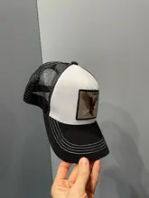 TQMSMY-sombreros de béisbol con bordado para hombres y mujer, gorras de béisbol de verano con viñetas bordadas de animales salvajes, rejilla transpirable, hip hop, unisex