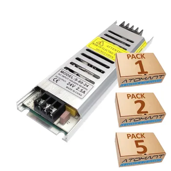 

LED ATOMANT®60W 24V 2,5A IP20 transformer Strip to ++ lighting indoor outdoor industrial lights