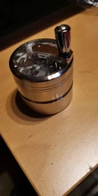 40mm/55mm/63mm 4-layer Aluminum Herbal Herb Tobacco Grinder Smoke Grinders