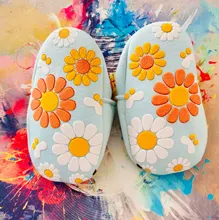 [Simfamily] zapatos de bebé niño niña recién nacido primeros caminantes Bebe flecos suela blanda antideslizante zapatos calzado de cuna zapatillas suaves para niños