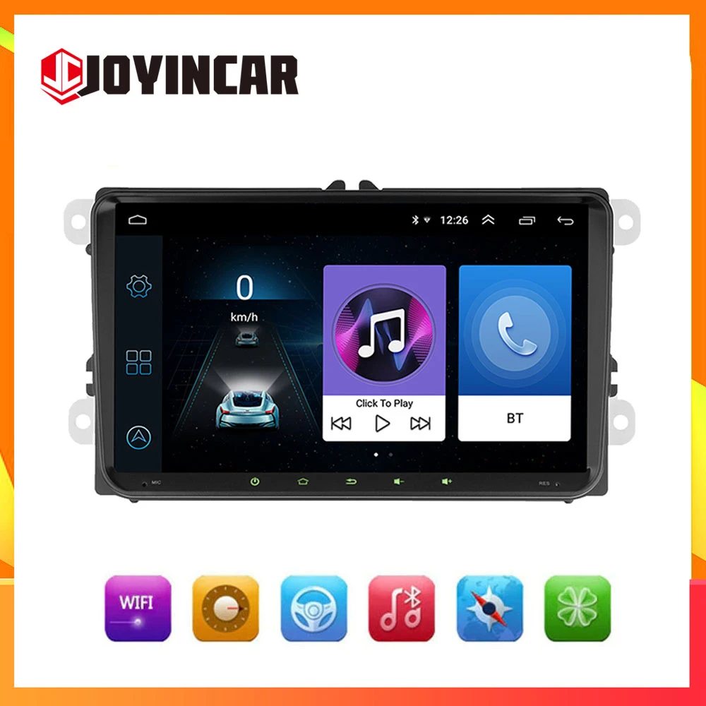 2Din Android 10 1 автомобильное радио GPS навигация для VW/Volkswagen Golf Polo Passat b6 B7 Skoda Touran