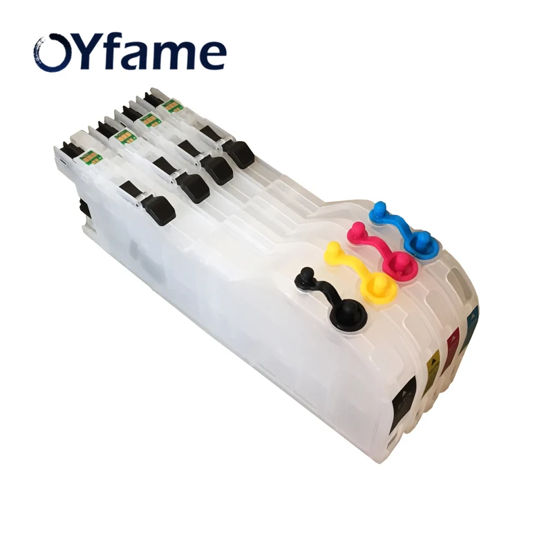 OYfame LC103 перезаправляемый картридж с дугой чип для Brother LC101 LC103 LC105 LC107 LC109 картридж для DCP-J152W MFC-J245