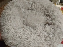 Dog-Bed Large Kennel-Sleeping-Bag Pets Cat Round Washable Plush Soft Little-Medium Long