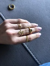 CANNER 925 anillos de plata esterlina para mujeres bonita serpiente apertura redonda anillo de plata 925 de joyería fina minimalista regalo anillos