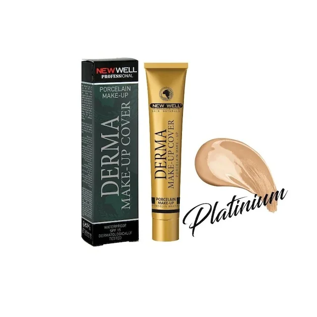 

New Well Derma Make-up Cover Porcelain Concealer Fond.PLATINIUM 370162880