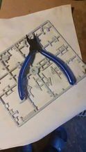 Alicates diagonales de precisión para corte de hoja fina, piezas de boquilla de corte para modelo militar Gundam