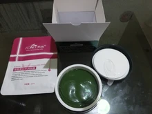 Fonce-Parches de colágeno alga de aguas profundas, máscaras coreanas para reducir las ojeras, Gel para dormir, antiarrugas, 60 Ojo de cristal