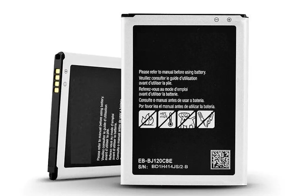 2050 mAh Phone Battery EB-BJ120CBU EB-BJ120CBE for Samsung Galaxy J1 2016 J120SM-J120A Bateria Rechargeable Batteries | Мобильные