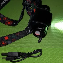 Headlamp Head-Torch Hunting-Flashlight Boruit Motion-Sensor Induction Rechargeable 1000LM