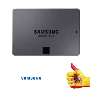 شراءSSD سامسونج 860 QVO 2 تيرا بايت (MZ-76Q2T0BW) SATA III القرص الصلب الصلب (2000 القرص الصلب GB ، 2.5